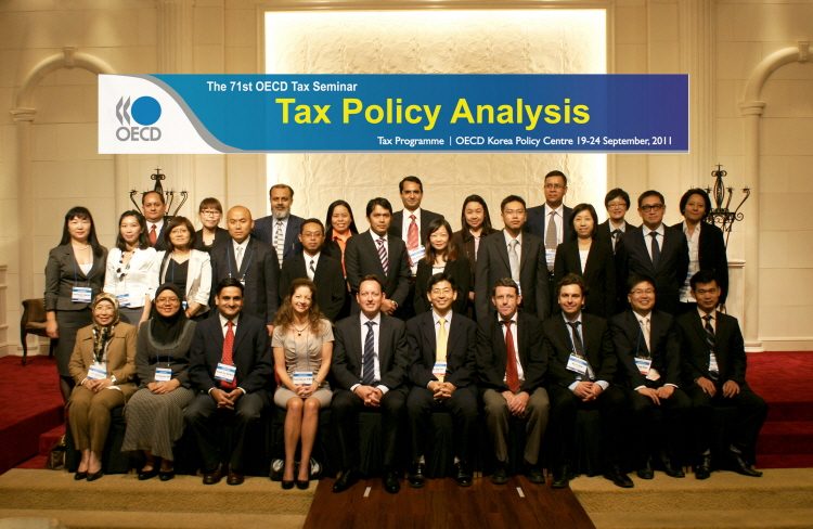The 71st OECD Tax Seminar on Tax Policy Analysis(19-24 Sep 2011)