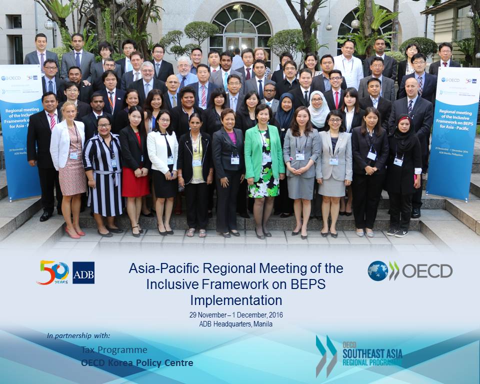 The 1st Asia-Pacific Regional Meeting of the Inclusive Framework on BEPS Implementation