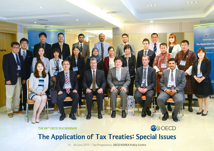 The 88th OECD Tax Seminar on The Application of Tax Treatiese: Special Issues