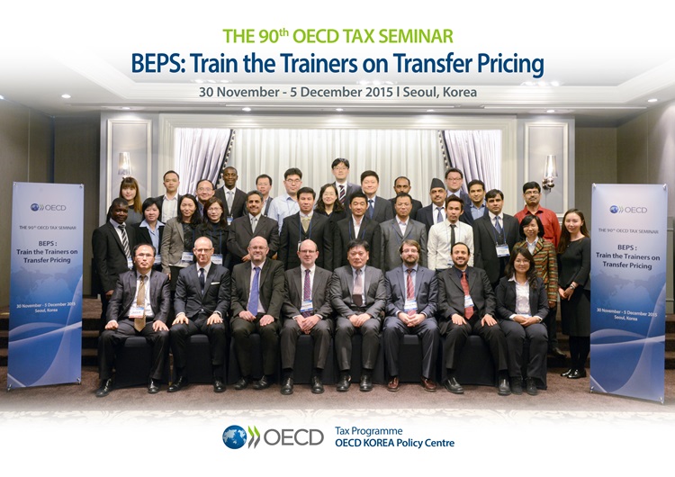 The 90th OECD Tax Seminar on BEPS: Train the Trainers on Transfer Pricing