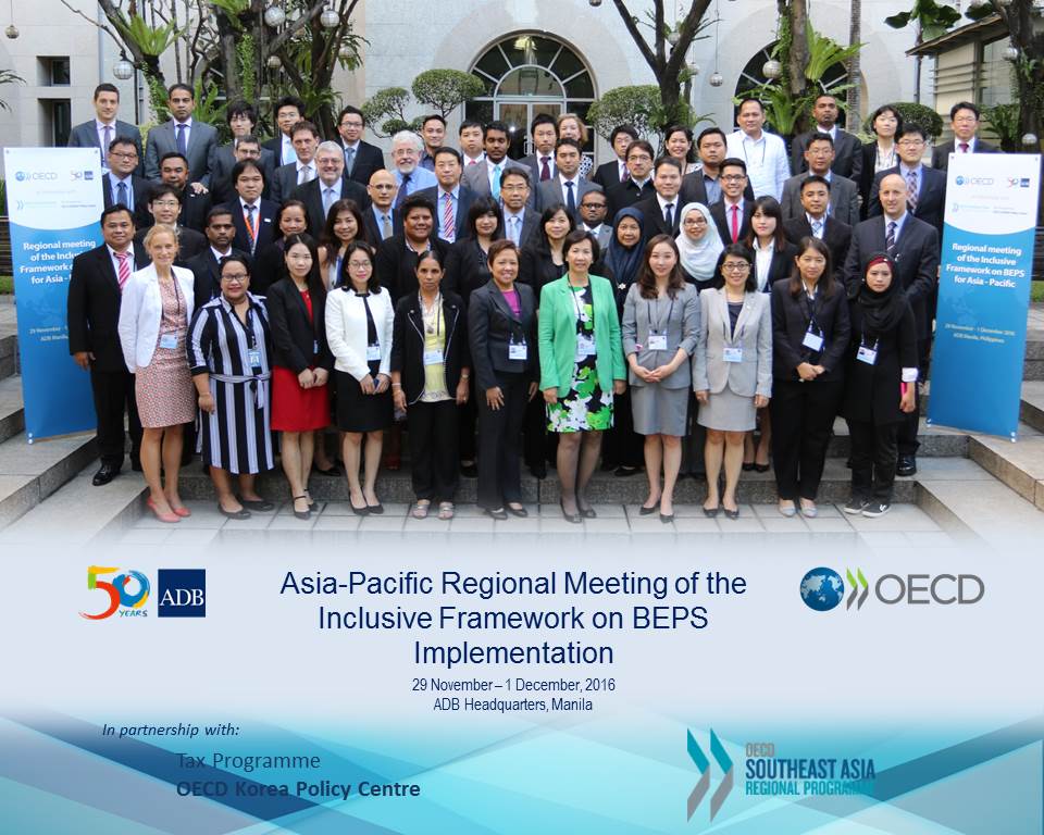 The 1st Asia-Pacific Regional Meeting of Inclusive Framework on BEPS Implementation