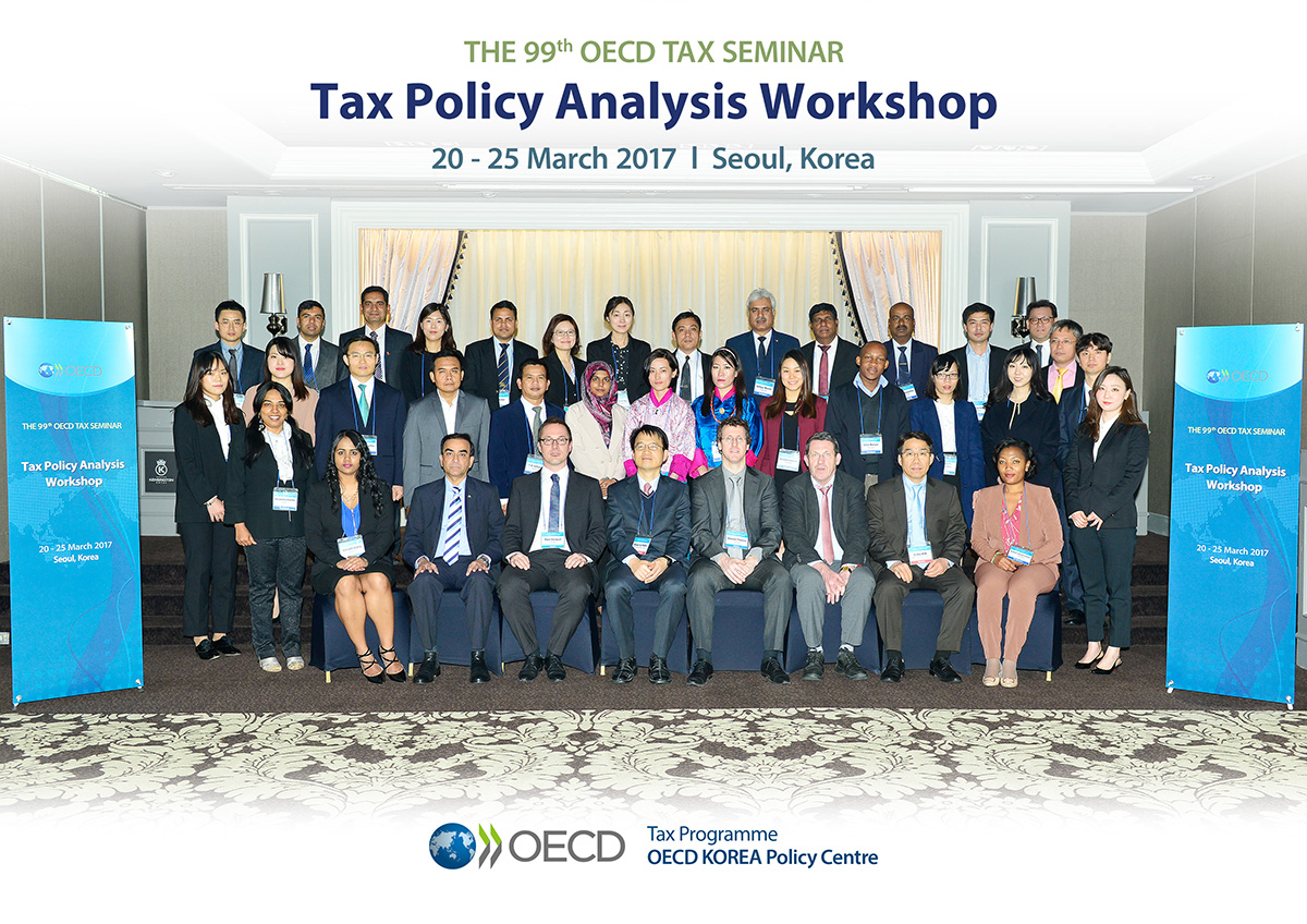 The 99th OECD Tax Seminar Tax Policy Anaysis Workshop