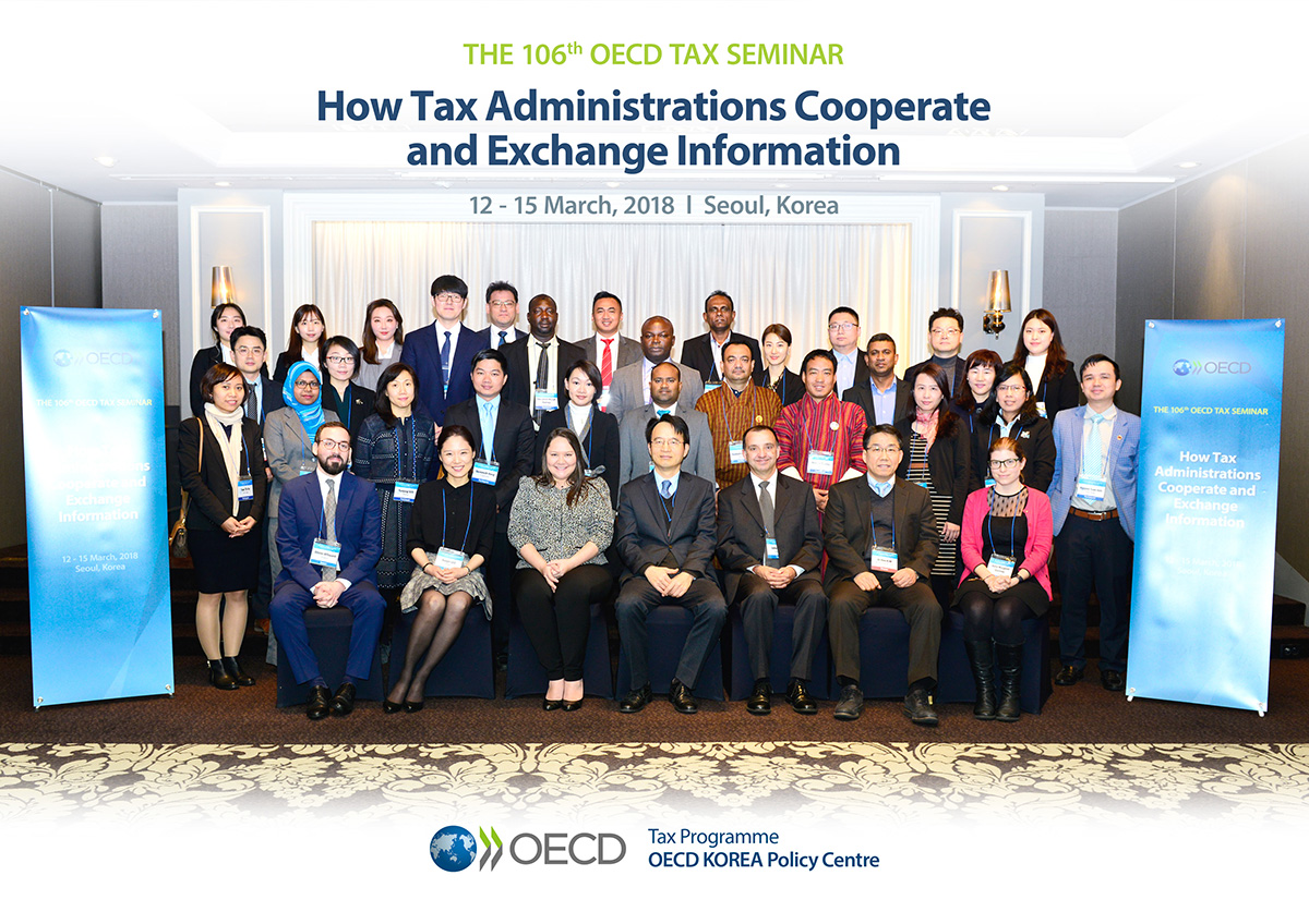 The 106th OECD Tax Seminar on How Tax Administrations Cooperate and Exchange Information