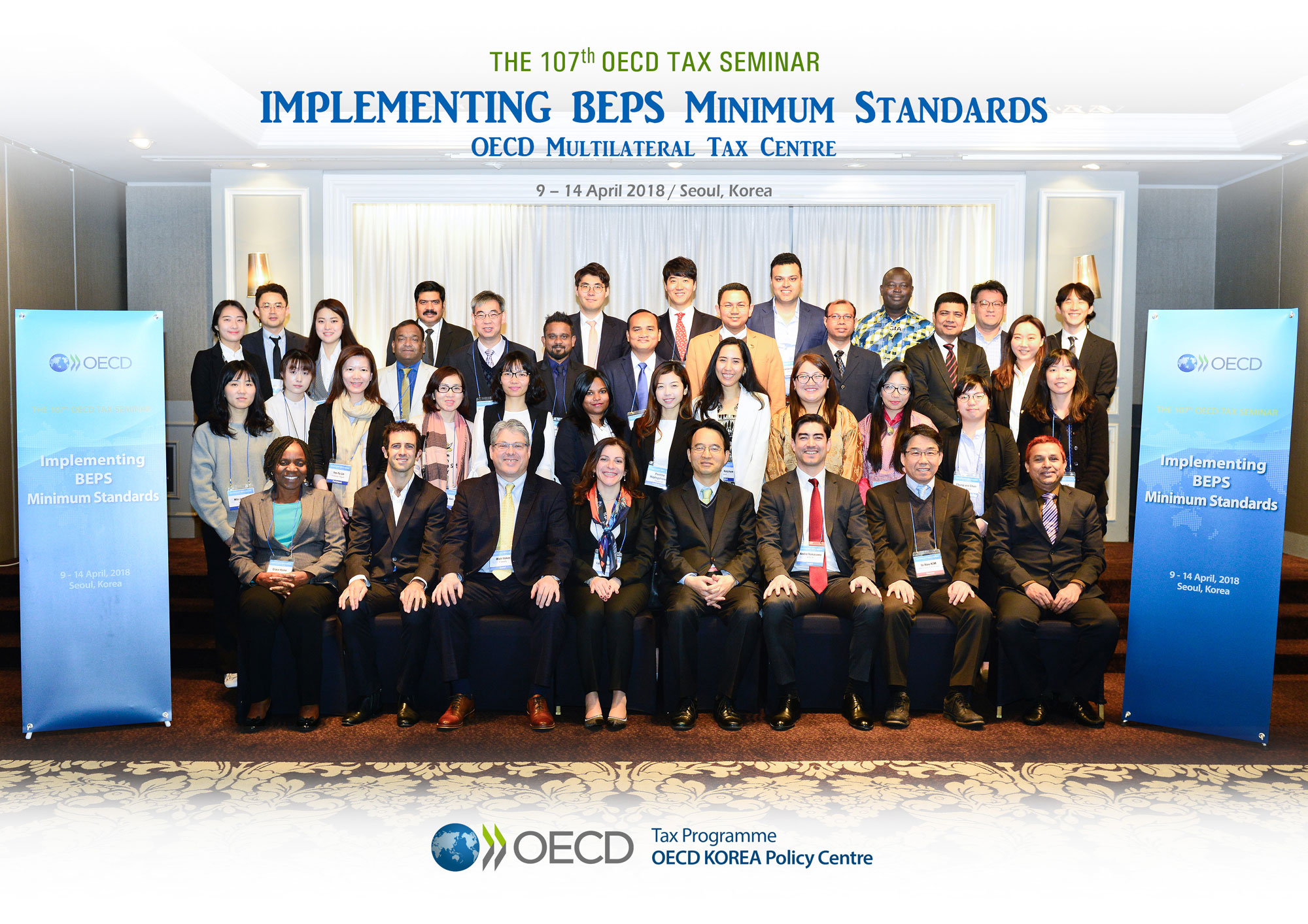 The 107th OECD Tax Seminar on Implementing BEPS: Minimum Standards (BL)