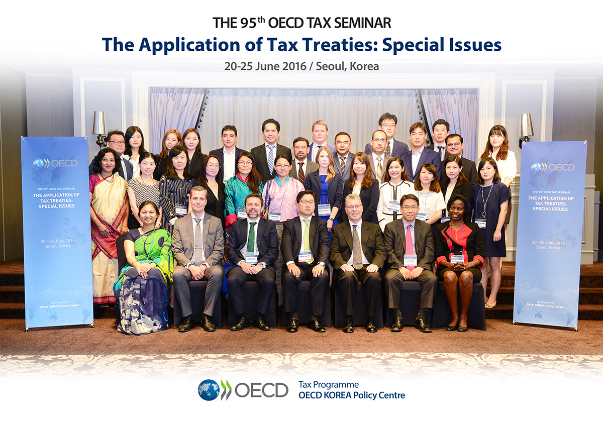 The 95th OECD Tax Seminar on The Application of Tax Treaties: Special Issues